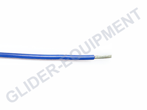 Tefzel wire AWG18 (1.15mm²) blue [M22759/16-18-6]